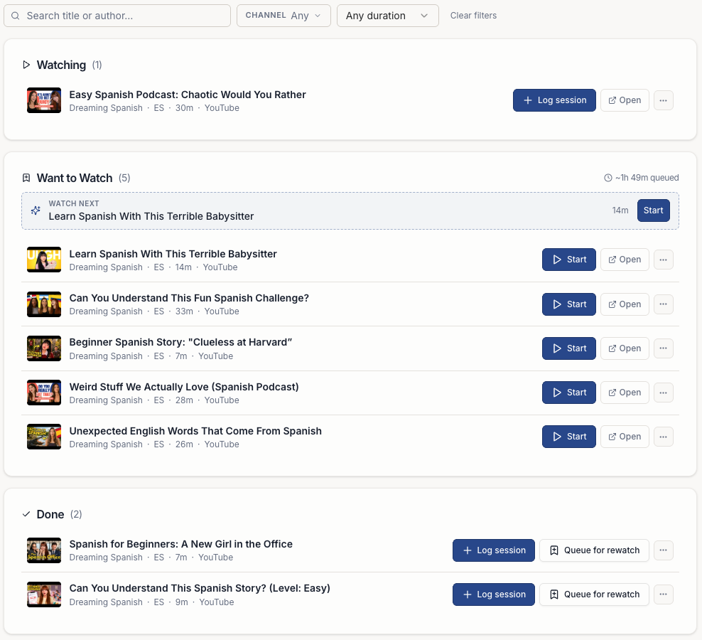 TrackMyLang gallery image