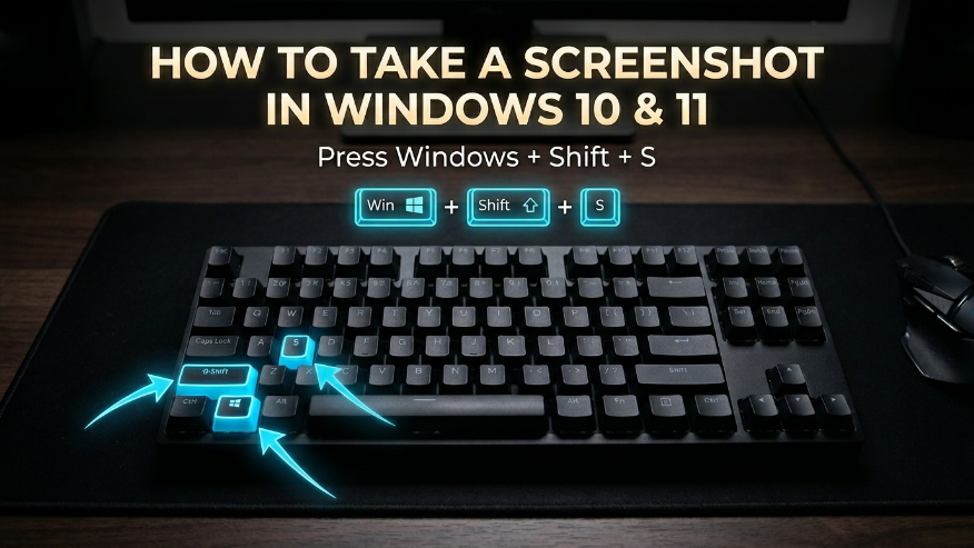 How to Take a Screenshot in Windows gallery image
