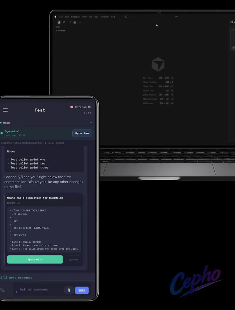 Cepho screenshot 1