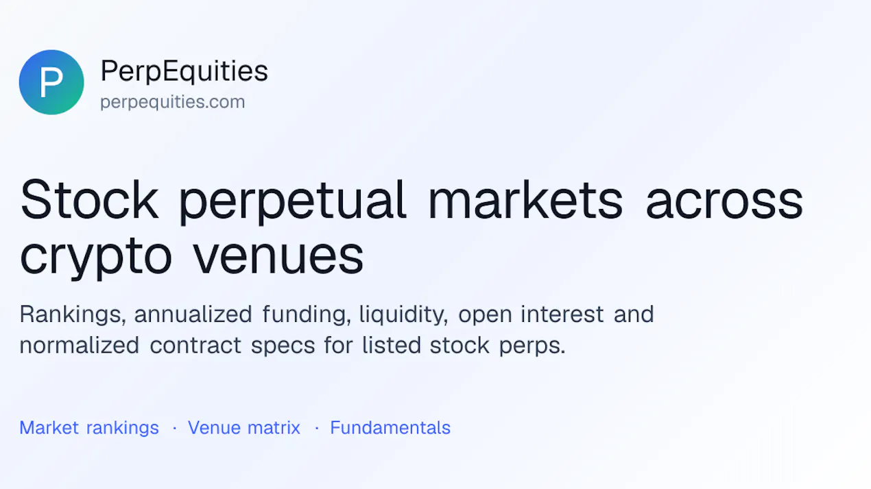 PerpEquities product