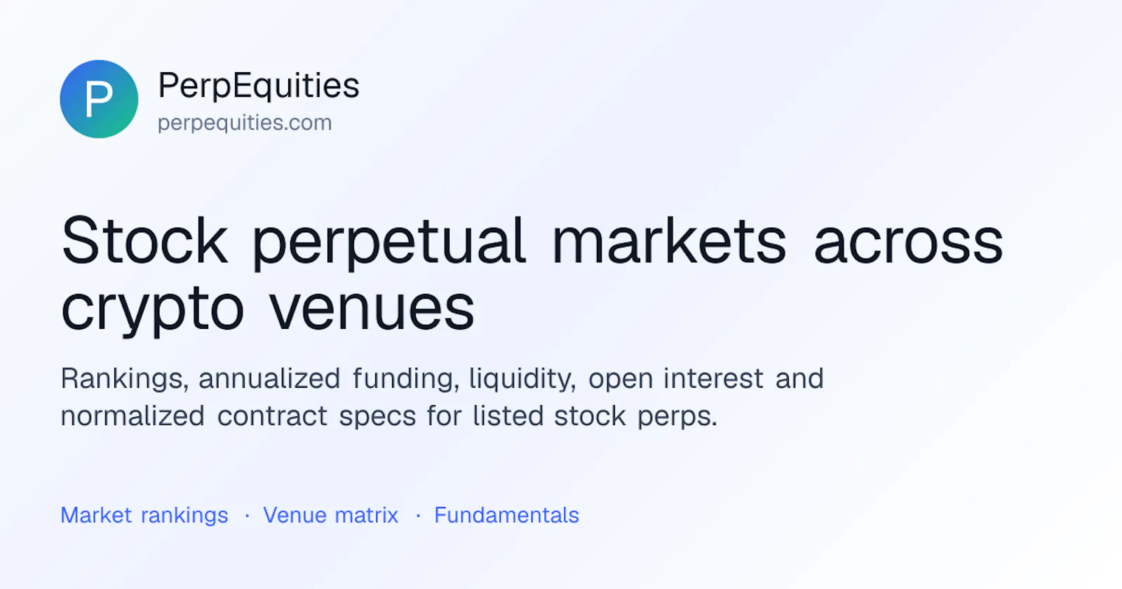 PerpEquities screenshot 1