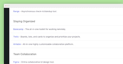 WFH Best Practices gallery image