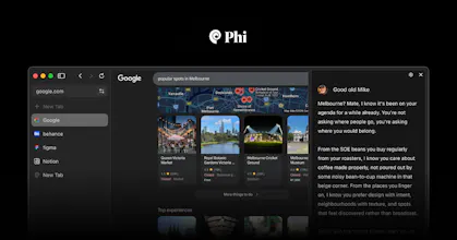 Phi Browser gallery image