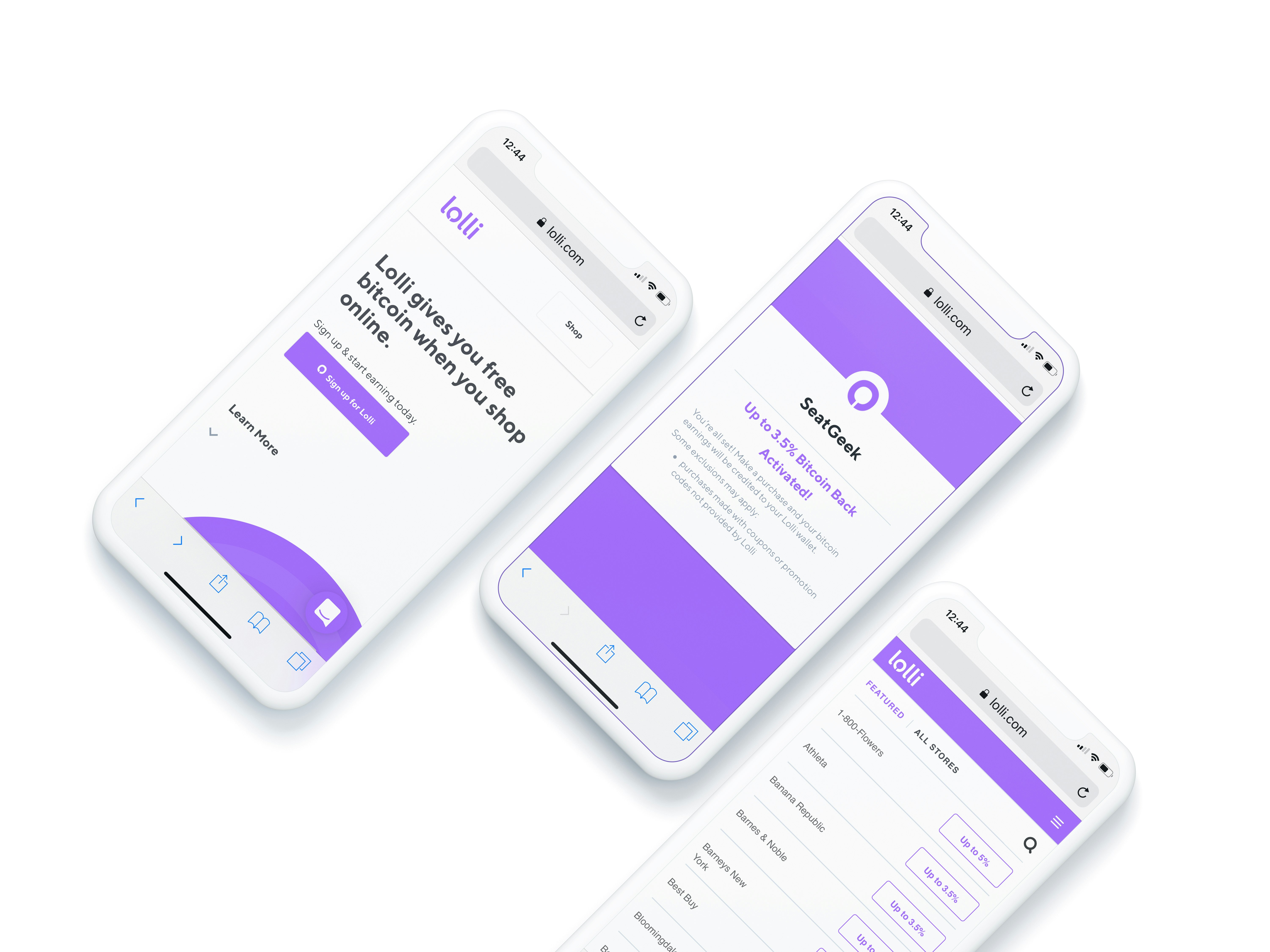 Lolli For Firefox Earn Free Bitcoin When You Shop Online Product - 