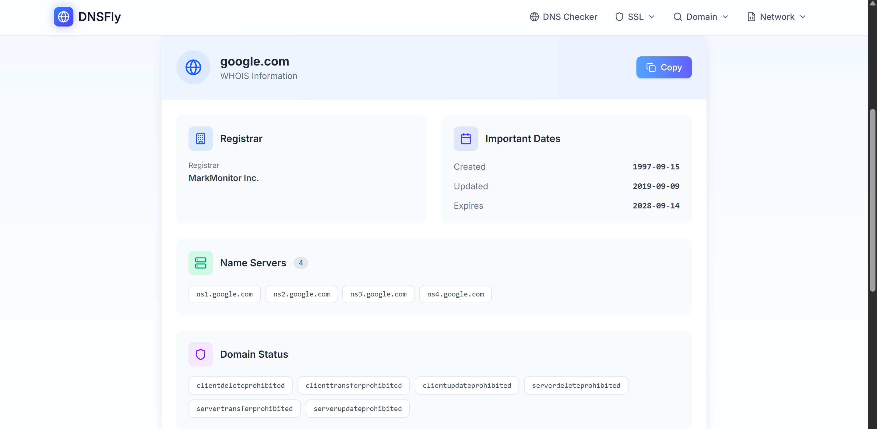 DNSFly - Screenshot 3 showing product features and functionality