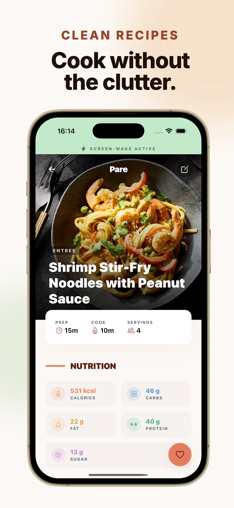Pare: Recipe Keeper & Extractor screenshot 1