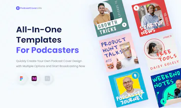 Podcast Cover Template gallery image