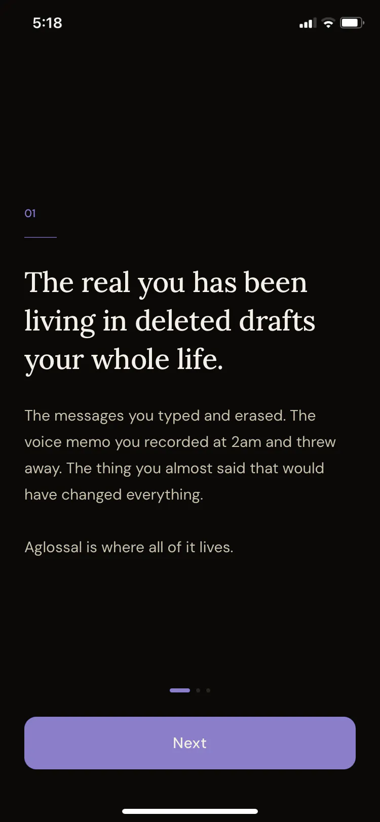 Aglossal gallery image