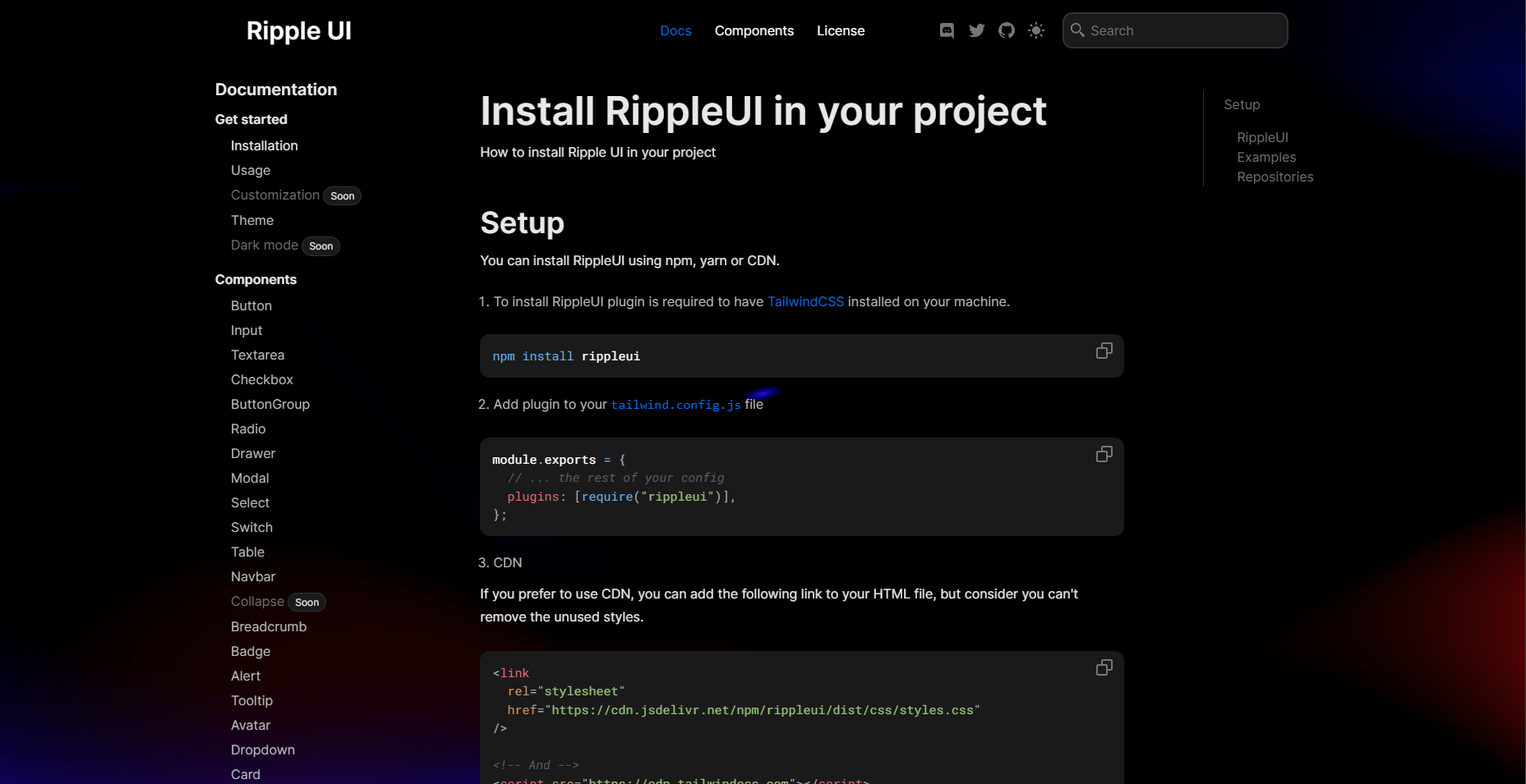 Rippleui media 2