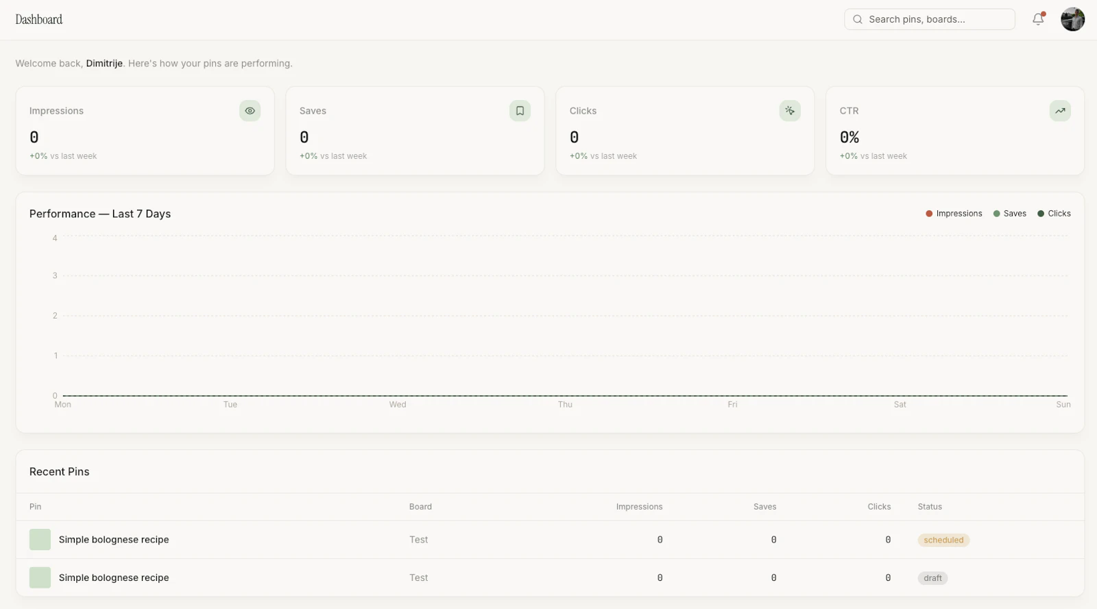 Pinvine screenshot 3