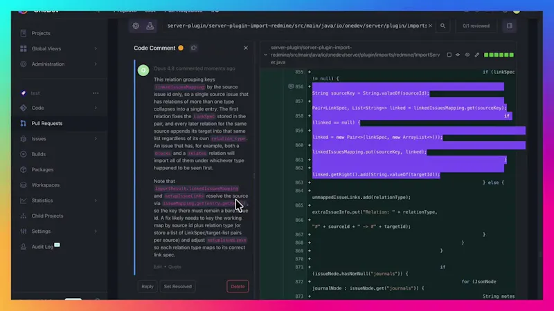 OneDev AI   screenshot 1 (video preview)
