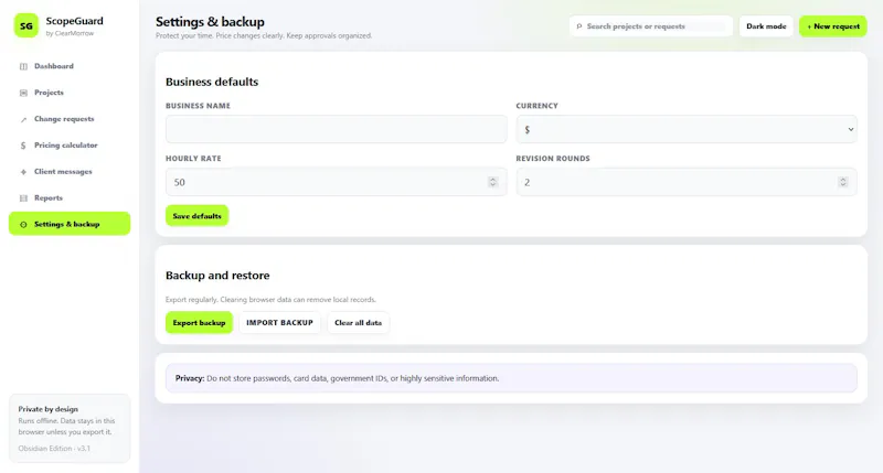 ScopeGuard screenshot 7