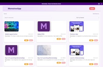 Memoireeapp gallery image