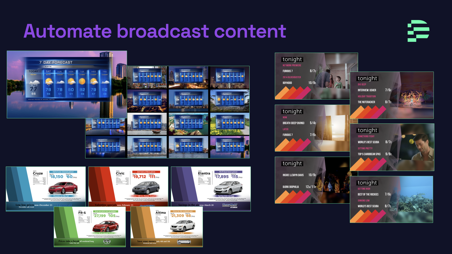 Adobe After Effection® 용 Templater® - Adobe After Effects에 대한 데이터 중심 자동 비디오 생성 미디어 12