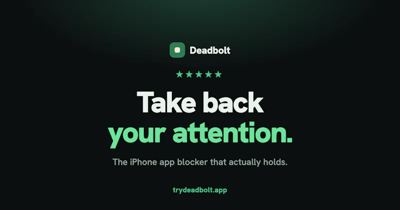 Deadbolt screenshot 1