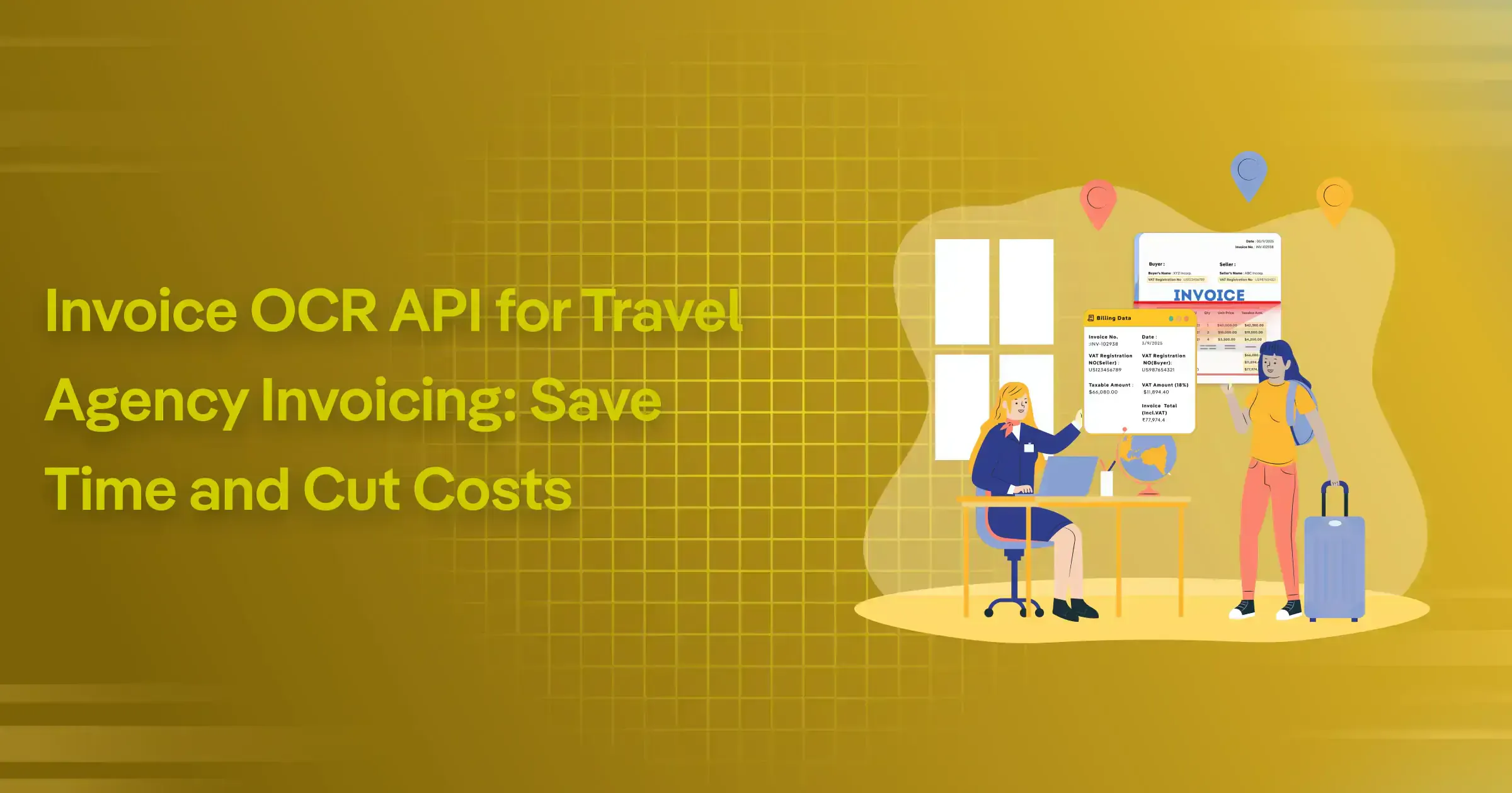 Travel Invoice OCR Automation のプロダクトバナー