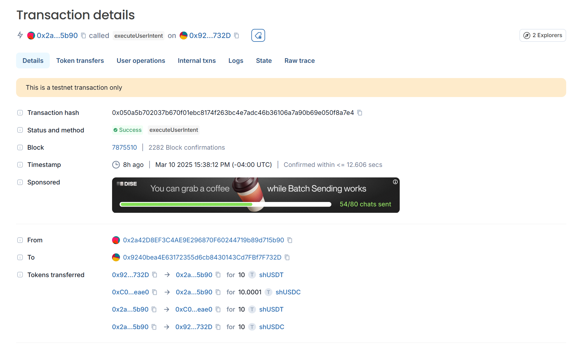 Mídia 6 de Troque aqui - Melhor solução de troca Stablecoin