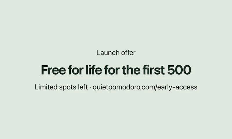Quiet Pomodoro screenshot 8