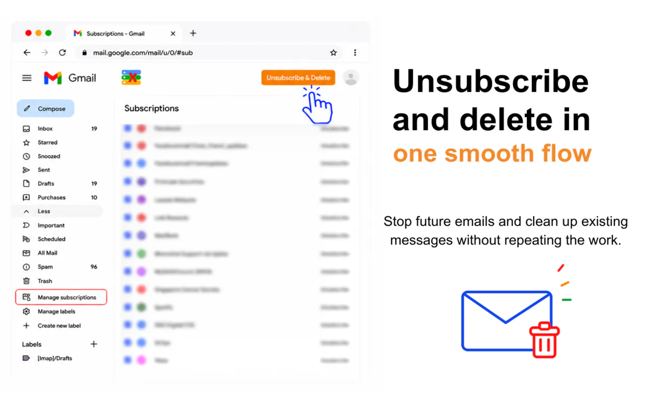Bulk Unsubscriber for Gmail gallery image