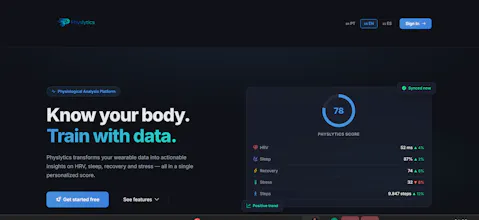 Physlytics - Intelligent Physiological gallery image