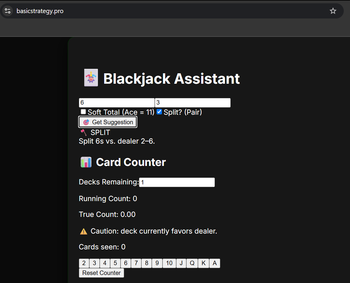door trendmetrie - Blackjack -assistent media 1