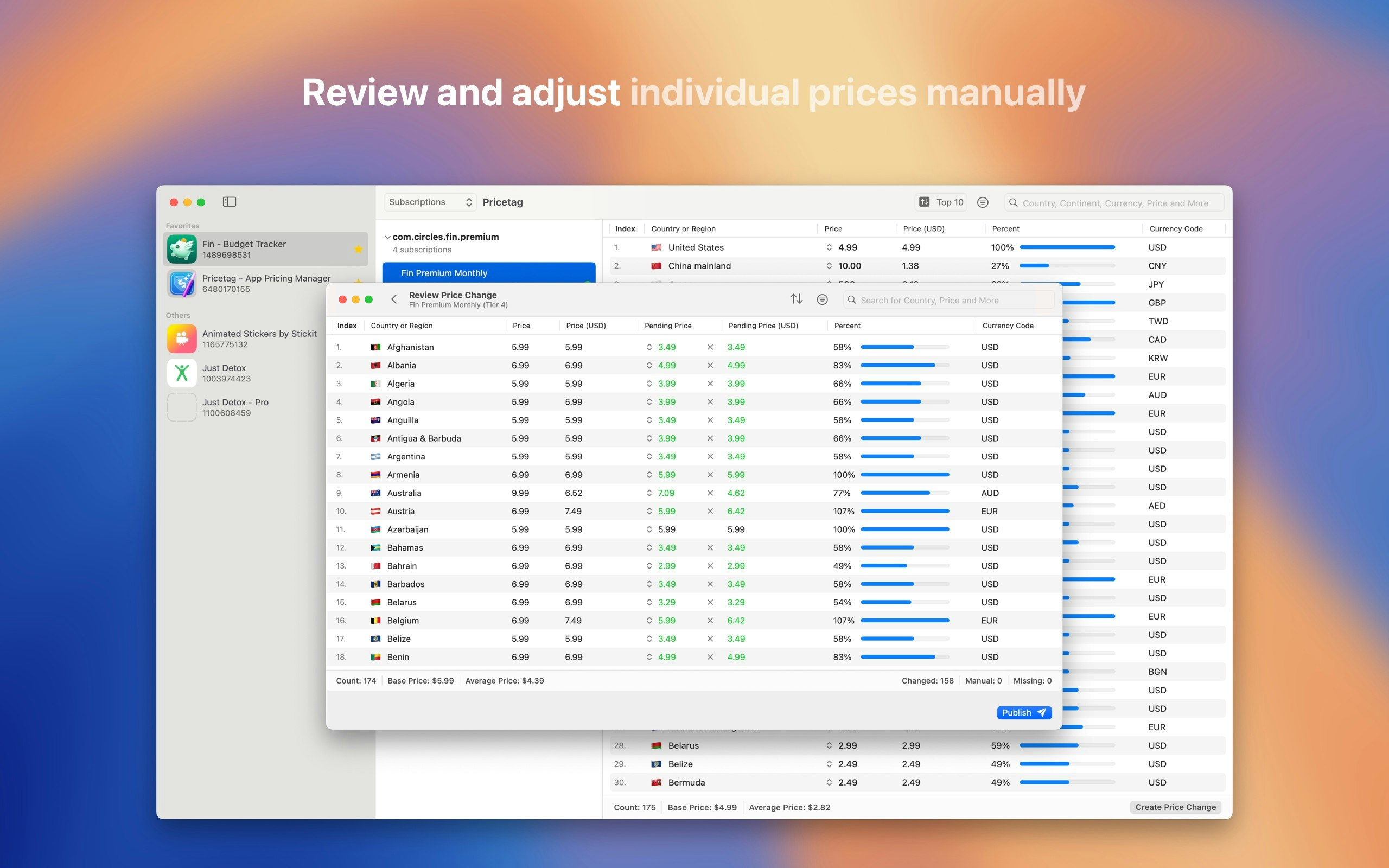 Media Pricetag - Pengurus Harga Apl untuk Mac 5