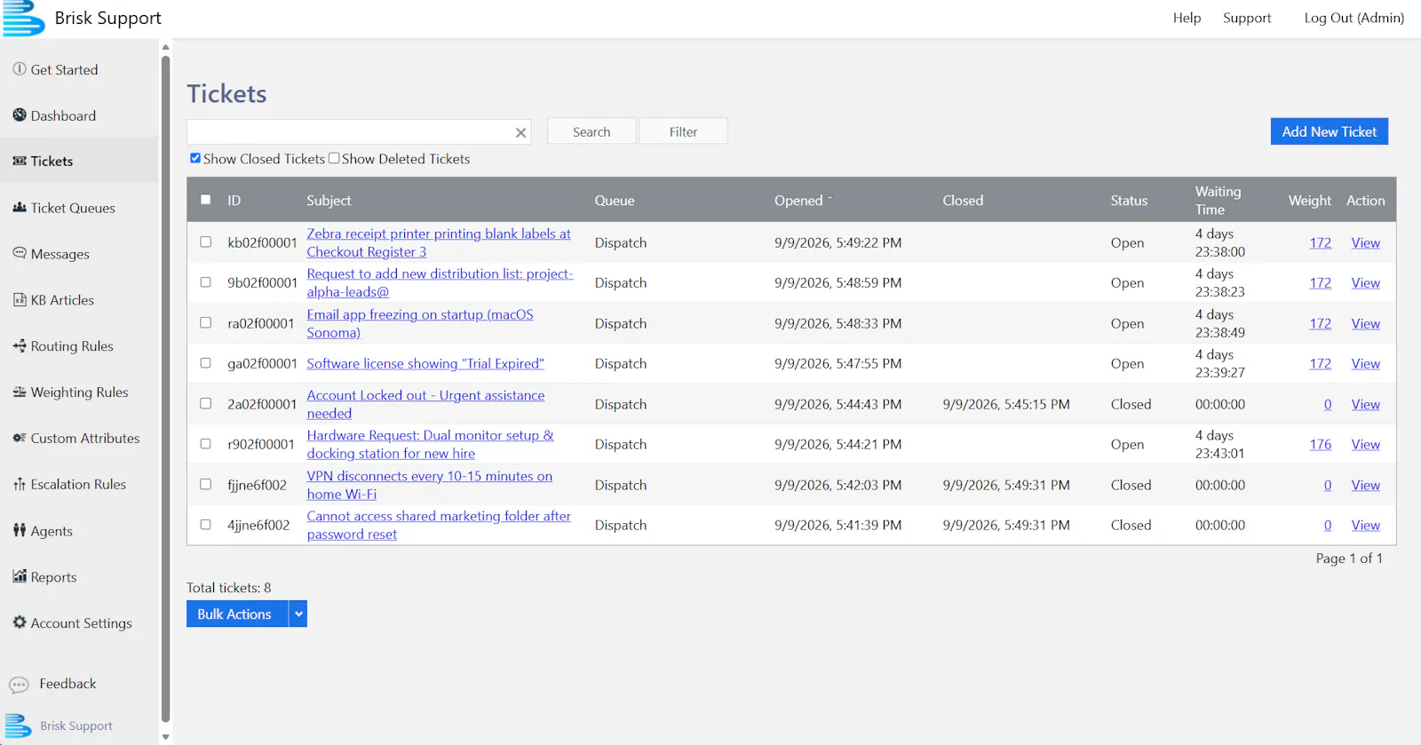 Brisk Support screenshot 3