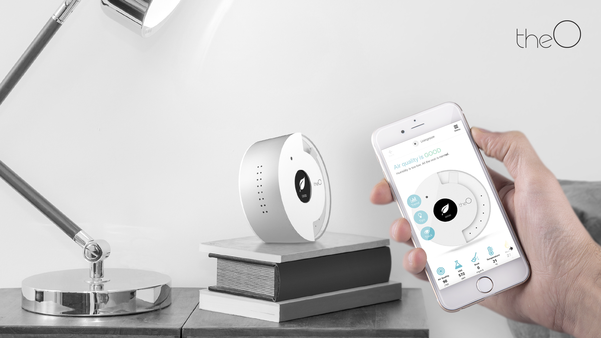 theO: Smart Indoor Environment Sensor gallery image