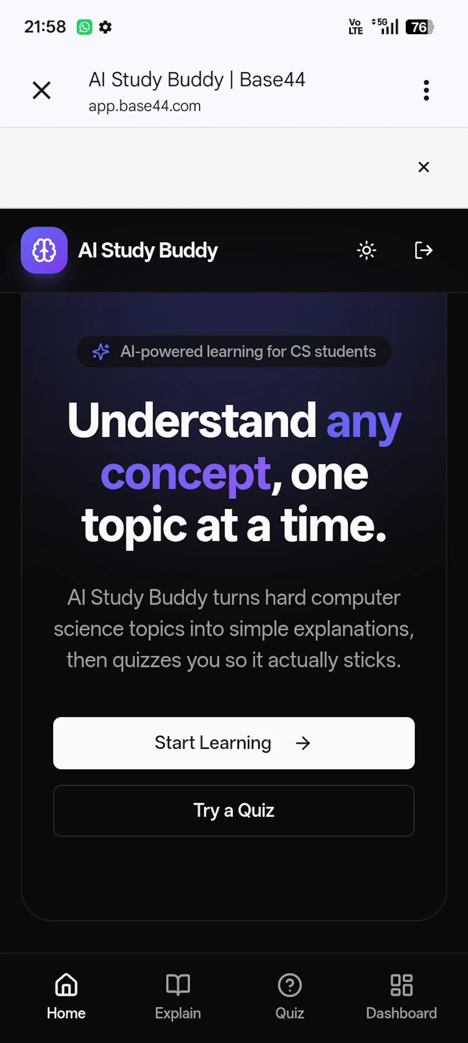AI study Buddy  screenshot 4