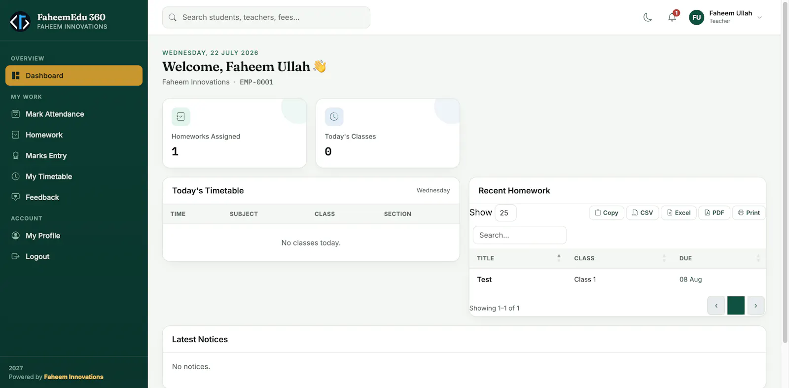 Login — FaheemEdu 360 screenshot 3