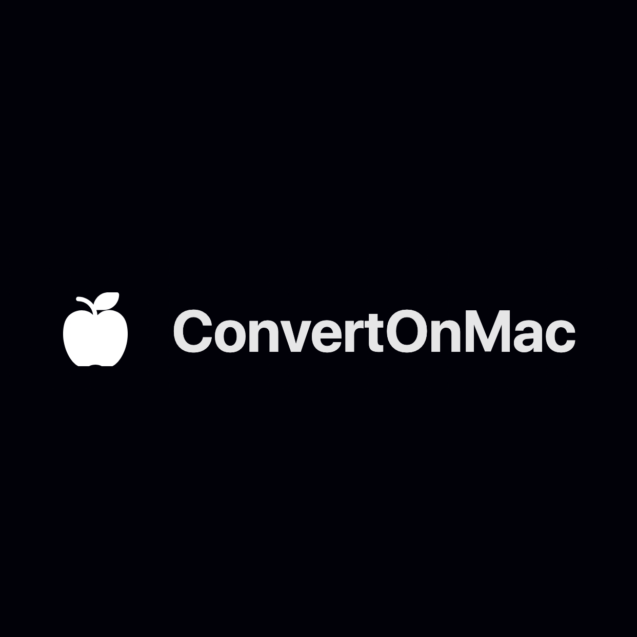 ConvertOnMac