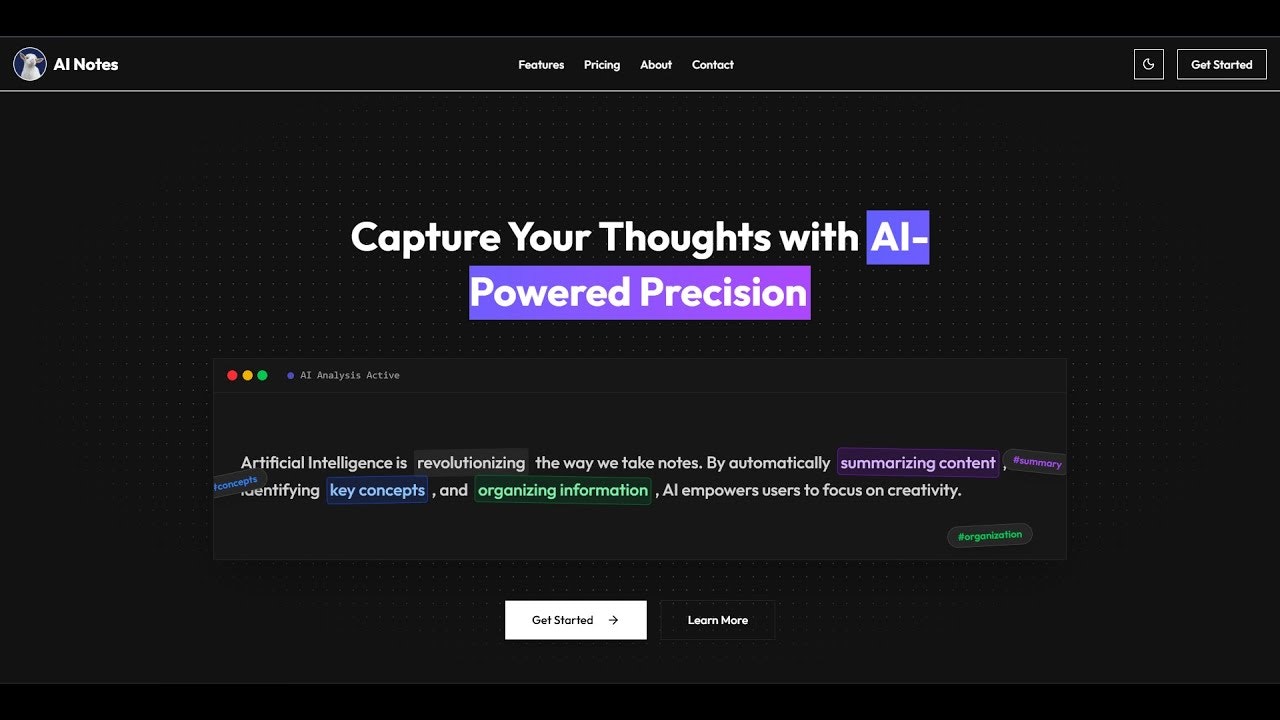 AI-Powered Notes Taker gallery image
