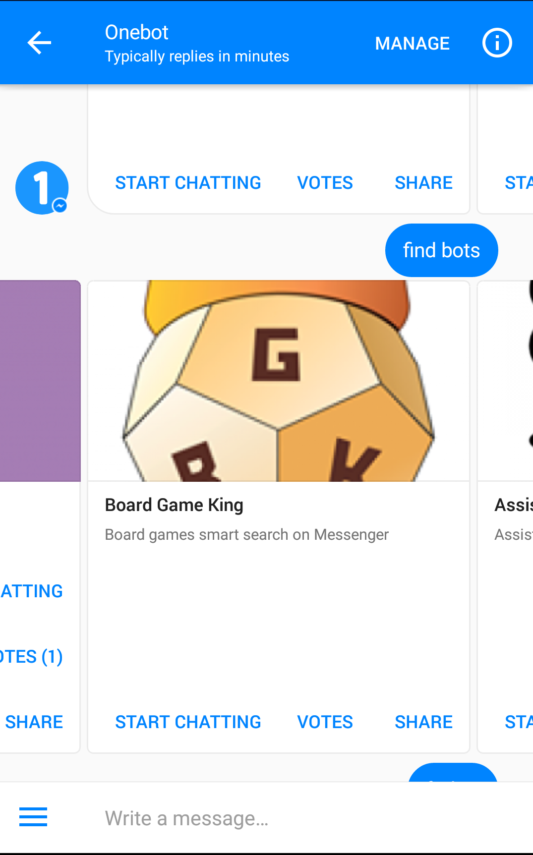 Onebot gallery image