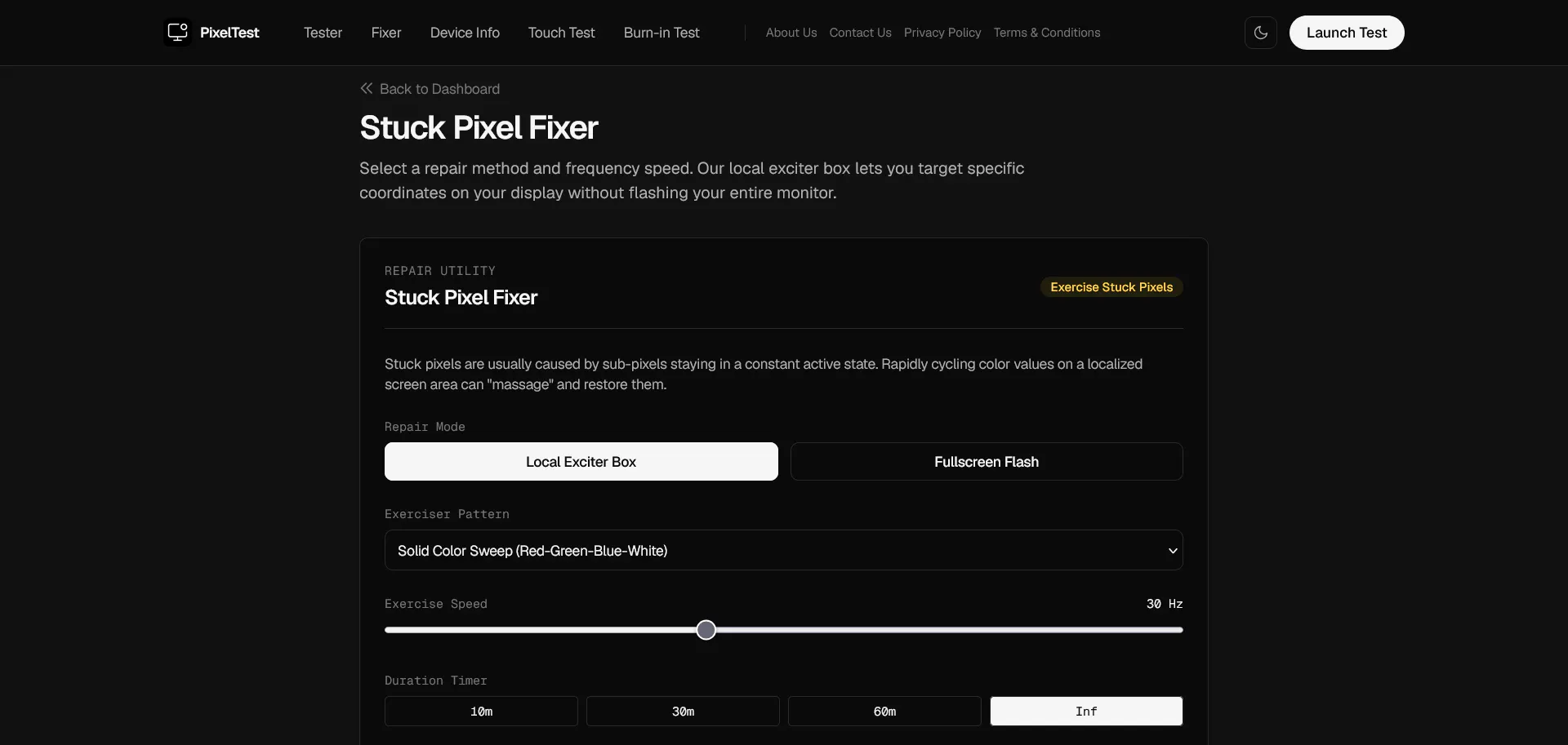 PixelTest gallery image