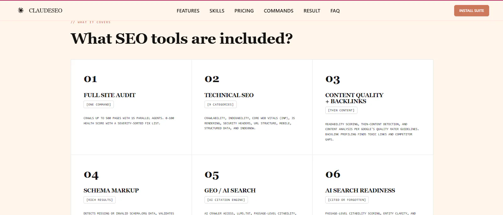 Claude SEO screenshot 2