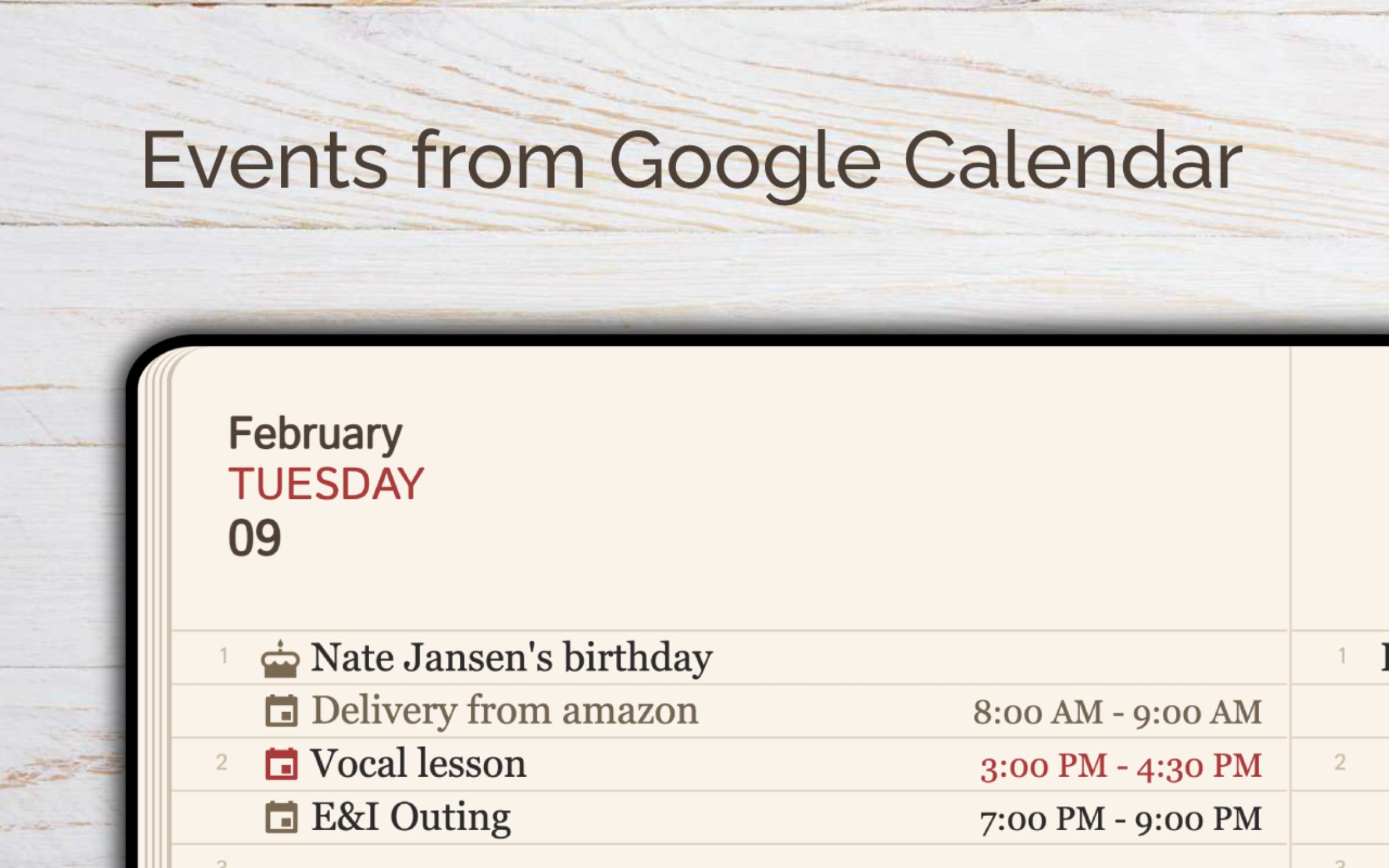 GoodPlan Notes gallery image