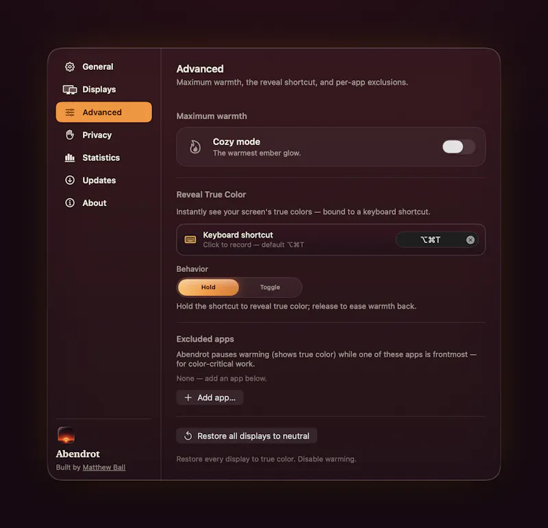 Abendrot screenshot 5