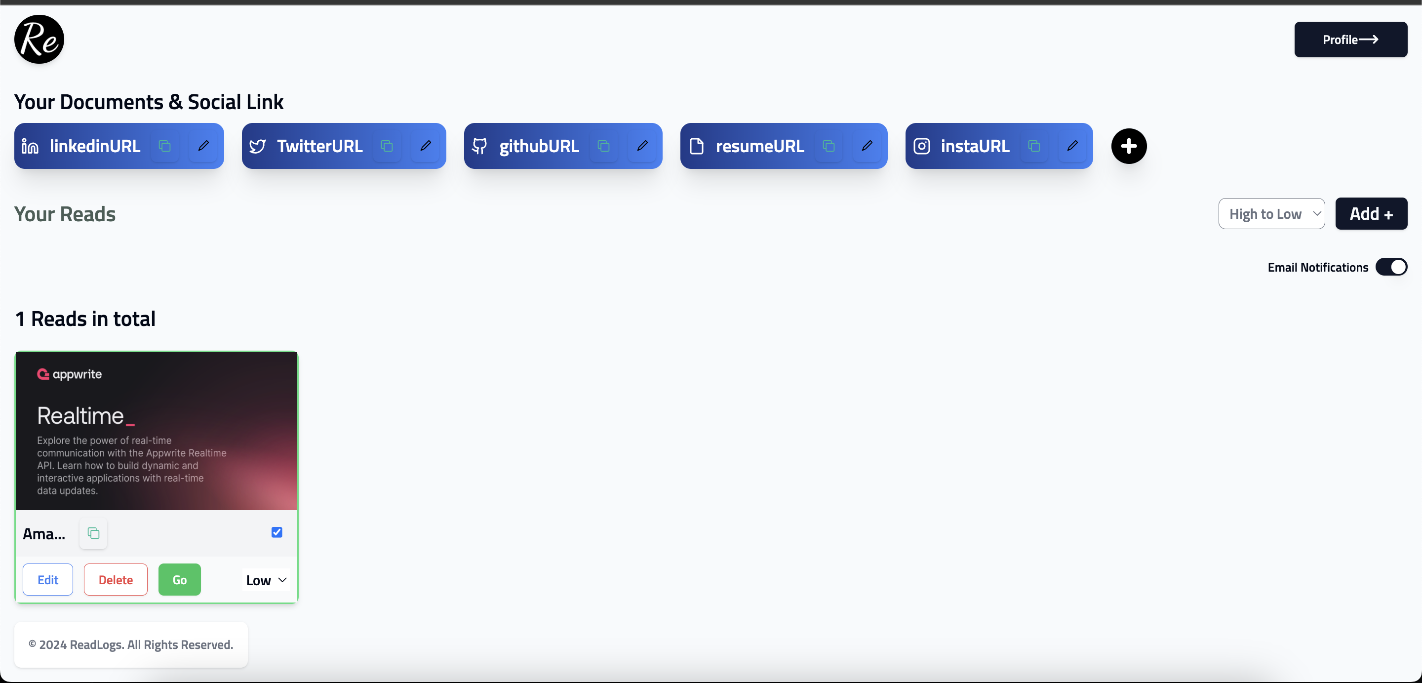 ReadLogs gallery image