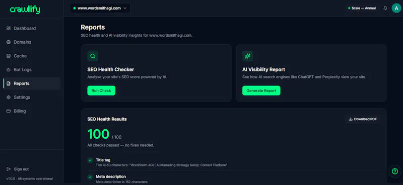 Crawllify screenshot 3