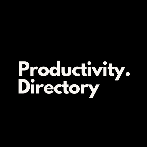 وسائط productivity.directory - قائمة منسقة من أفضل منتجات الإنتاجية والكتب ، إلخ 1