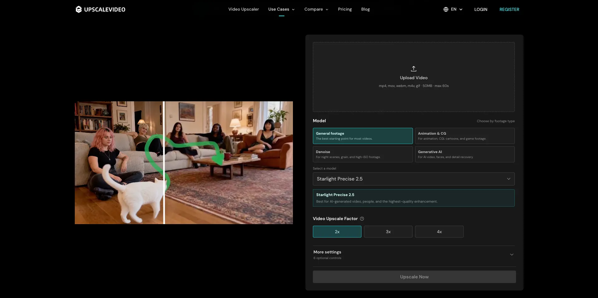 UPSCALEVIDEO gallery image