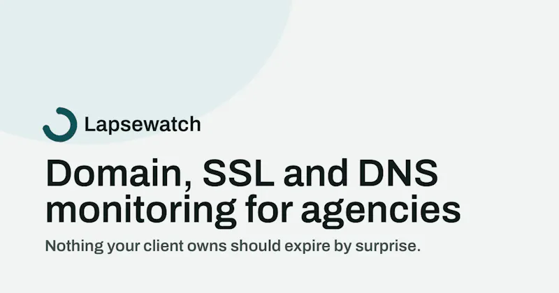 Lapsewatch screenshot 1