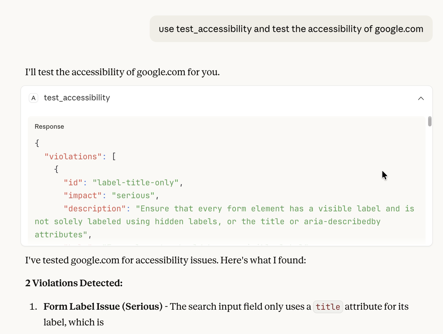 Web Accessibility Testing MCP gallery image