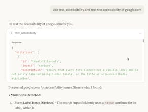 Web Accessibility Testing MCP gallery image