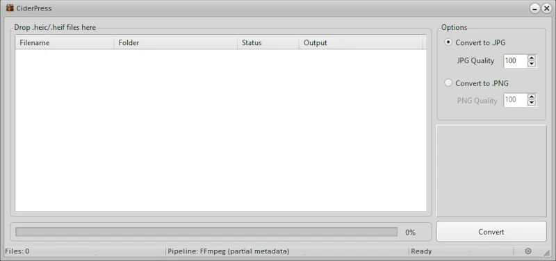 CiderPress screenshot 1