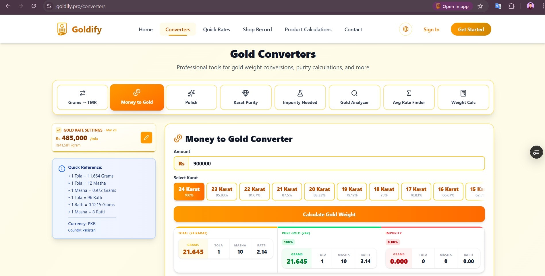 Goldify Pro gallery image