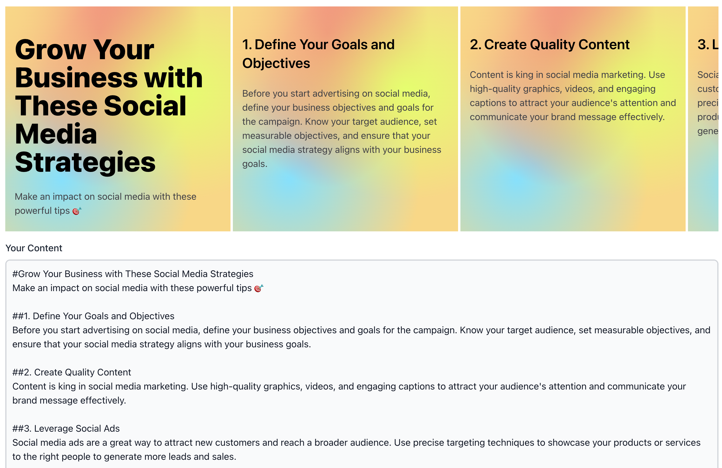 LinkedIn Carousel Generator gallery image