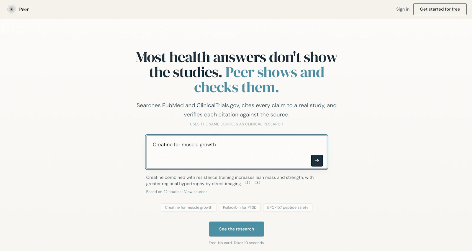 Peer screenshot 2