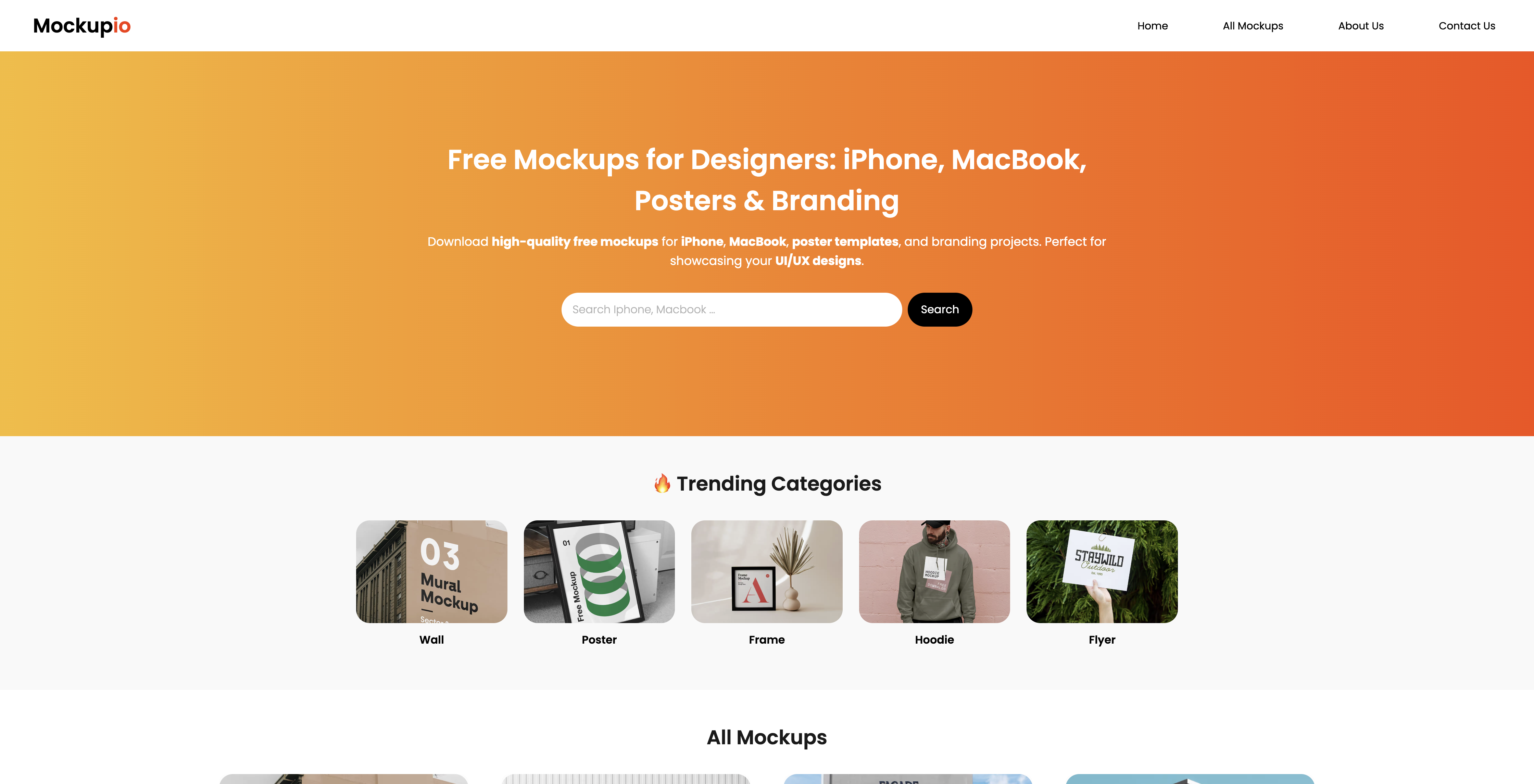 Media Mockups percuma untuk pereka - iPhone, MacBook, Poster & Penjenamaan 1