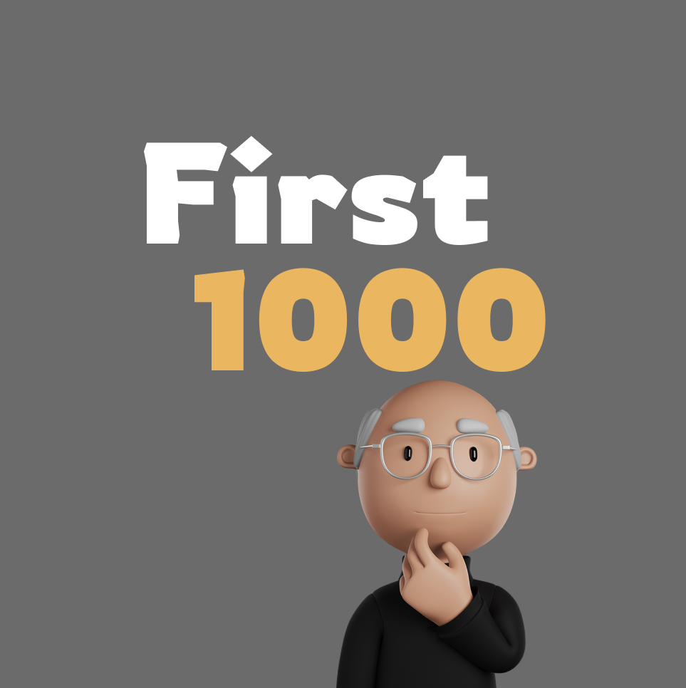 First 1000 Product Hunt thumbnail